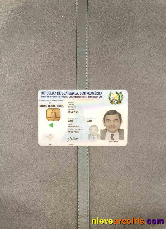 Guatemala ID photolook